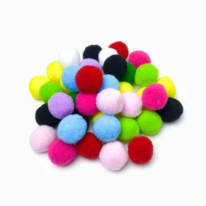 Pack 9 Pompom para Artesanato 30mm