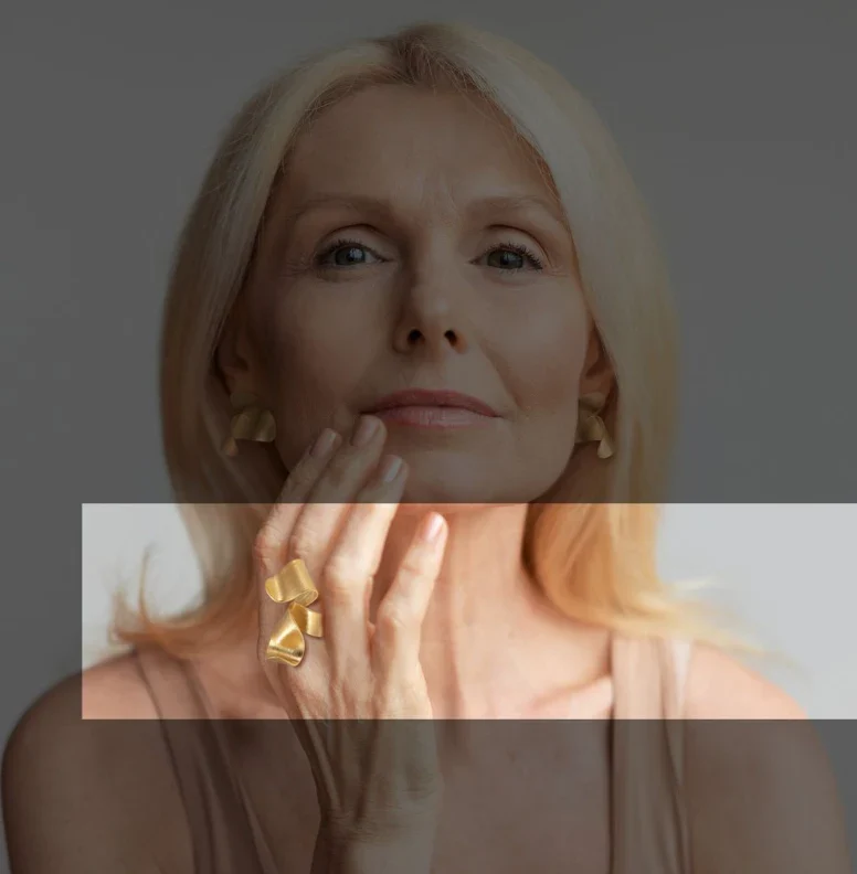 Anel Wind Bloom Dourado - Image 4